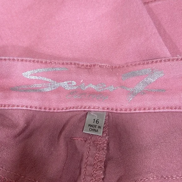 Skinny pink capri with stretch - Picture 4 of 5